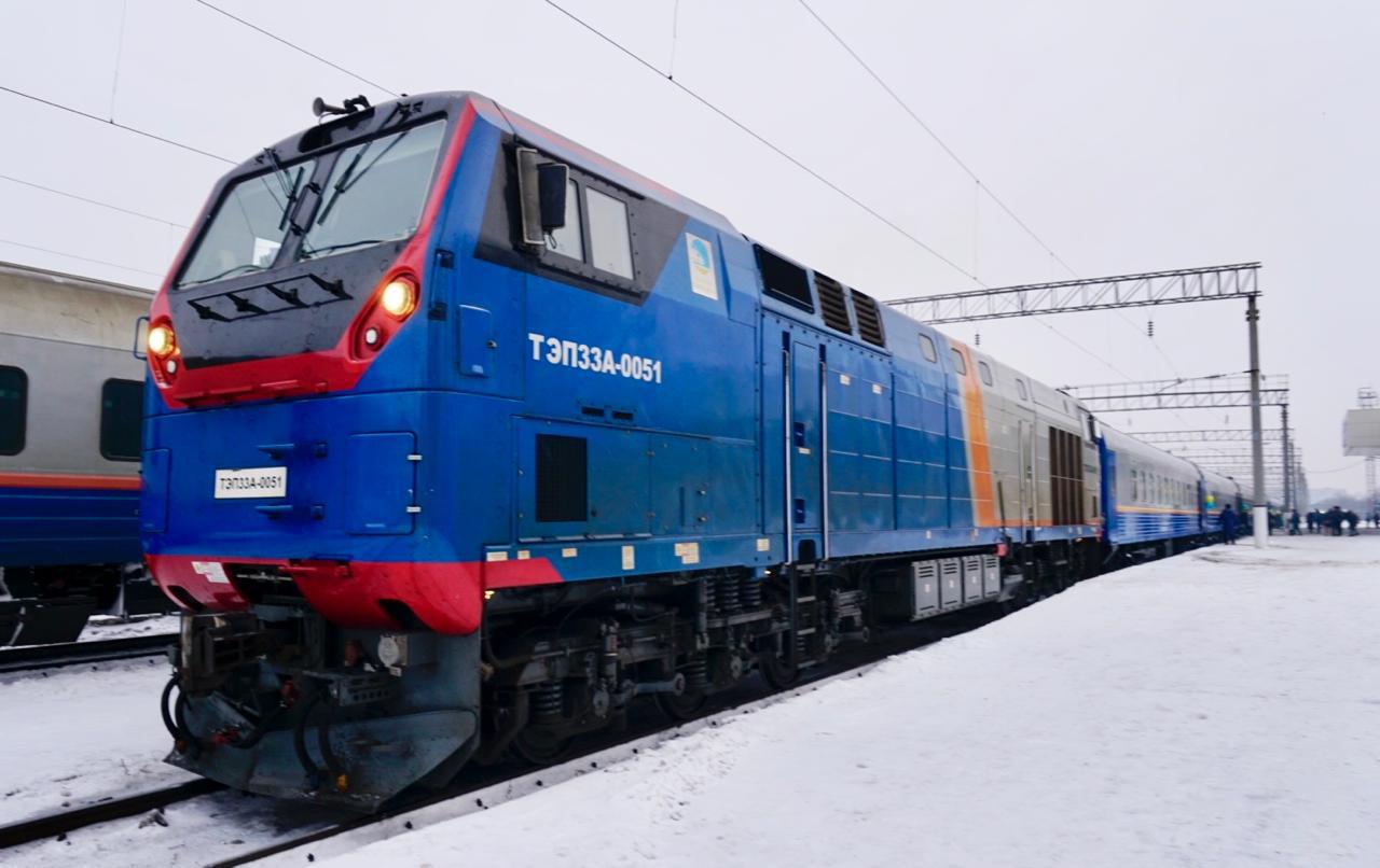 Национальный перевозчик запустил 50 новых современных вагонов по маршруту Павлодар-Алматы